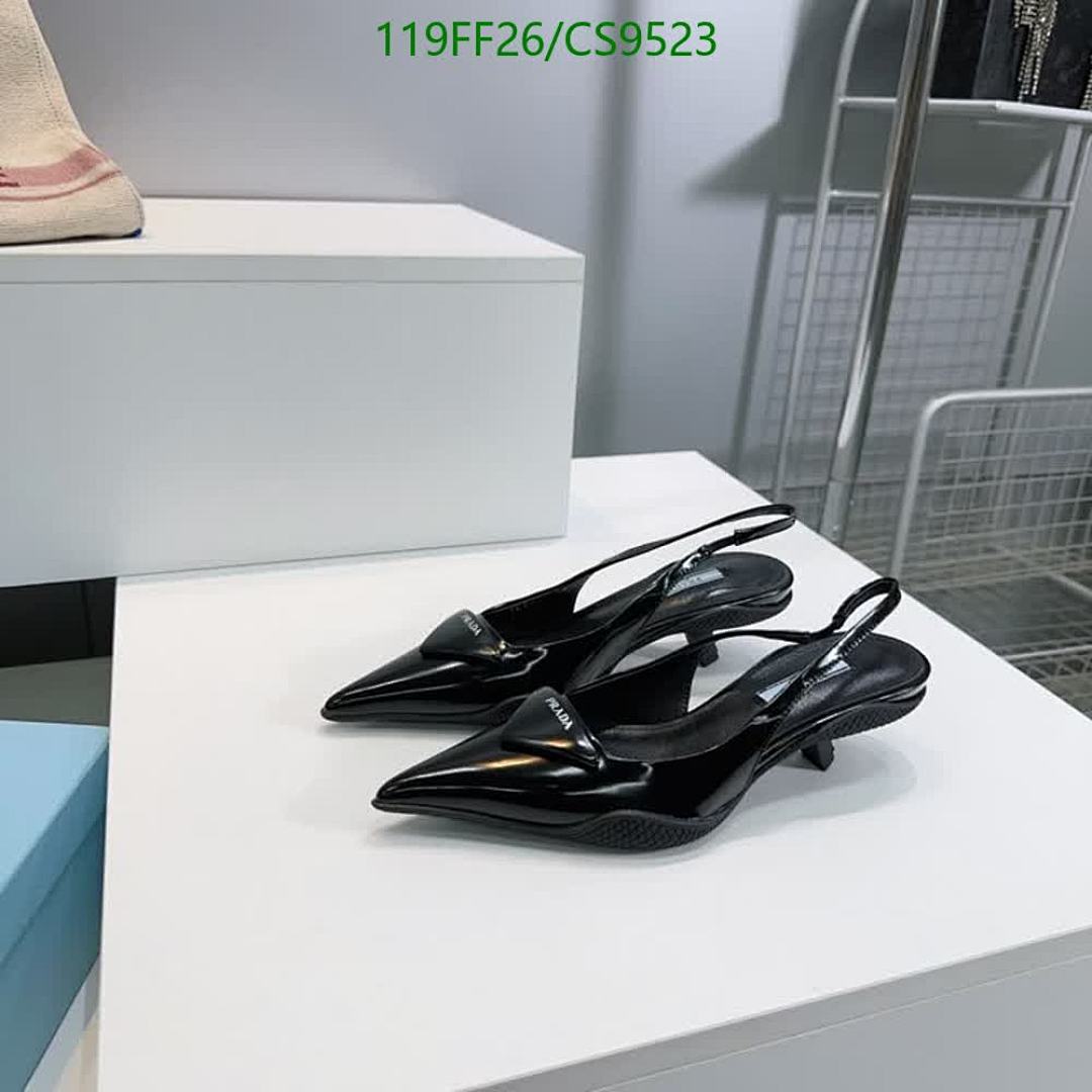 Prada-Women Shoes Code: CS9523 $: 119USD