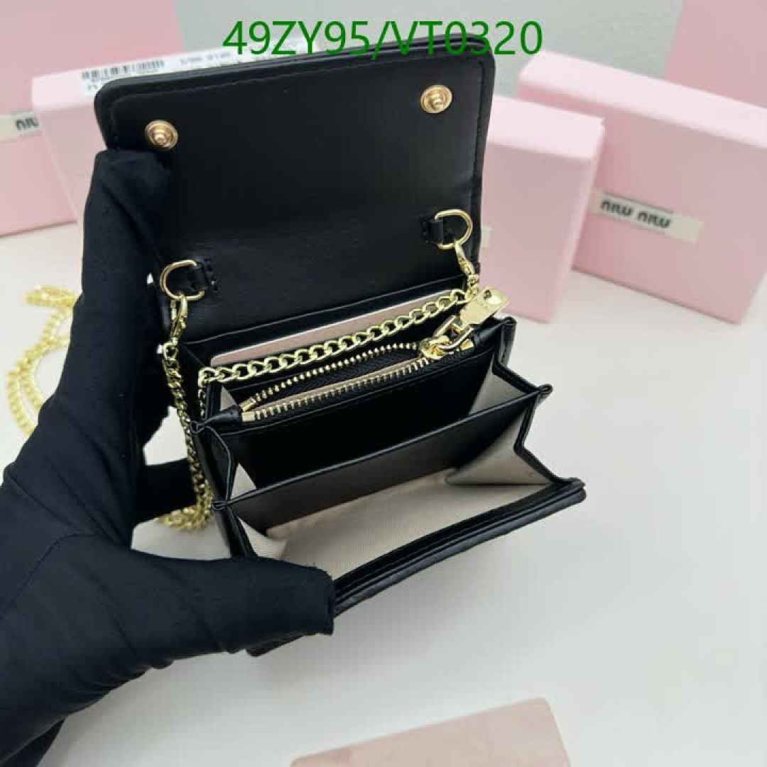 Miu Miu-Wallet-4A Quality Code: VT0320 $: 49USD