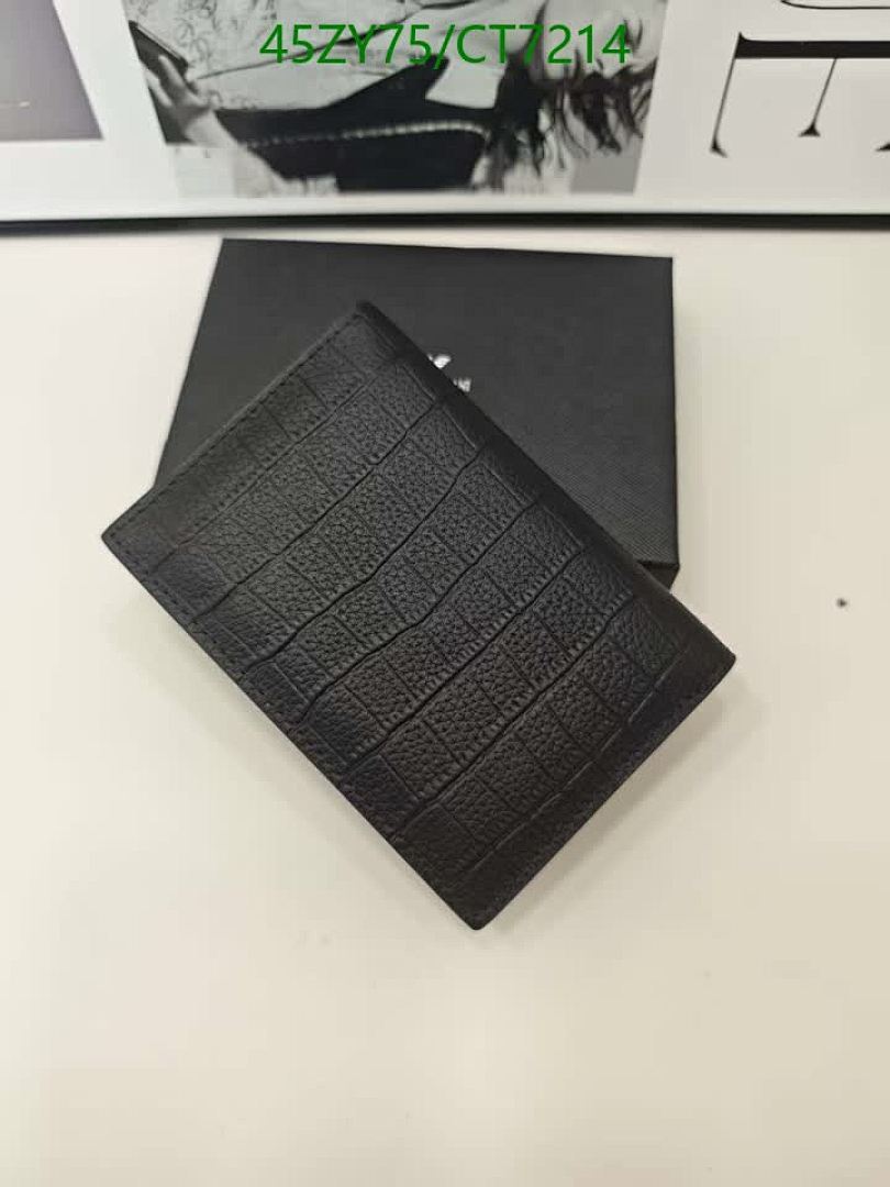 Armani-Wallet(4A) Code: CT7214 $: 45USD