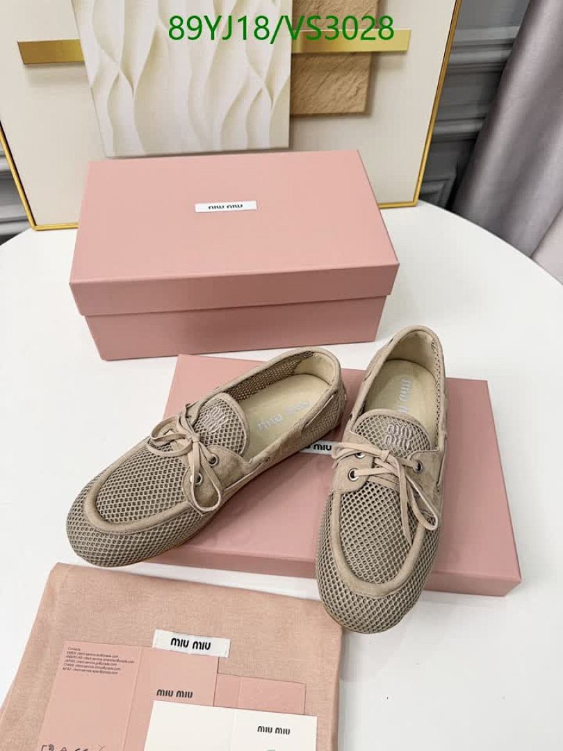Miu Miu-Women Shoes Code: VS3028 $: 89USD
