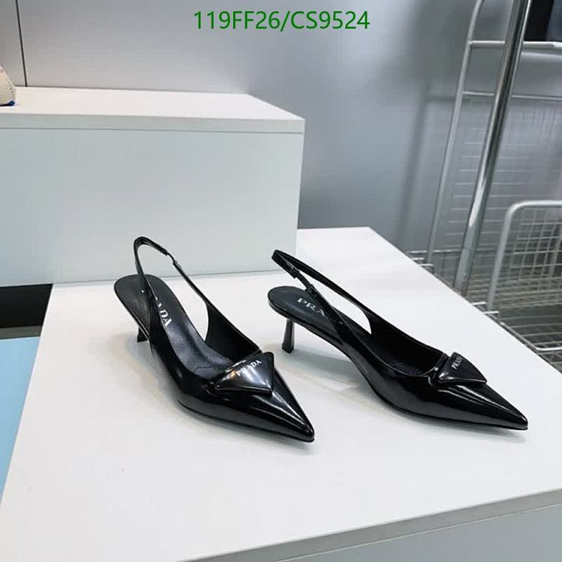 Prada-Women Shoes Code: CS9524 $: 119USD