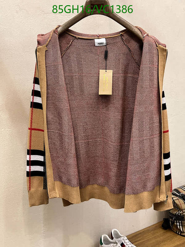 Burberry-Clothing Code: VC1386 $: 85USD