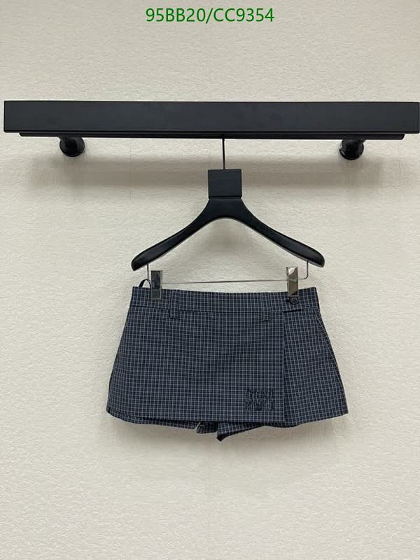 Miu Miu-Clothing Code: CC9354 $: 95USD