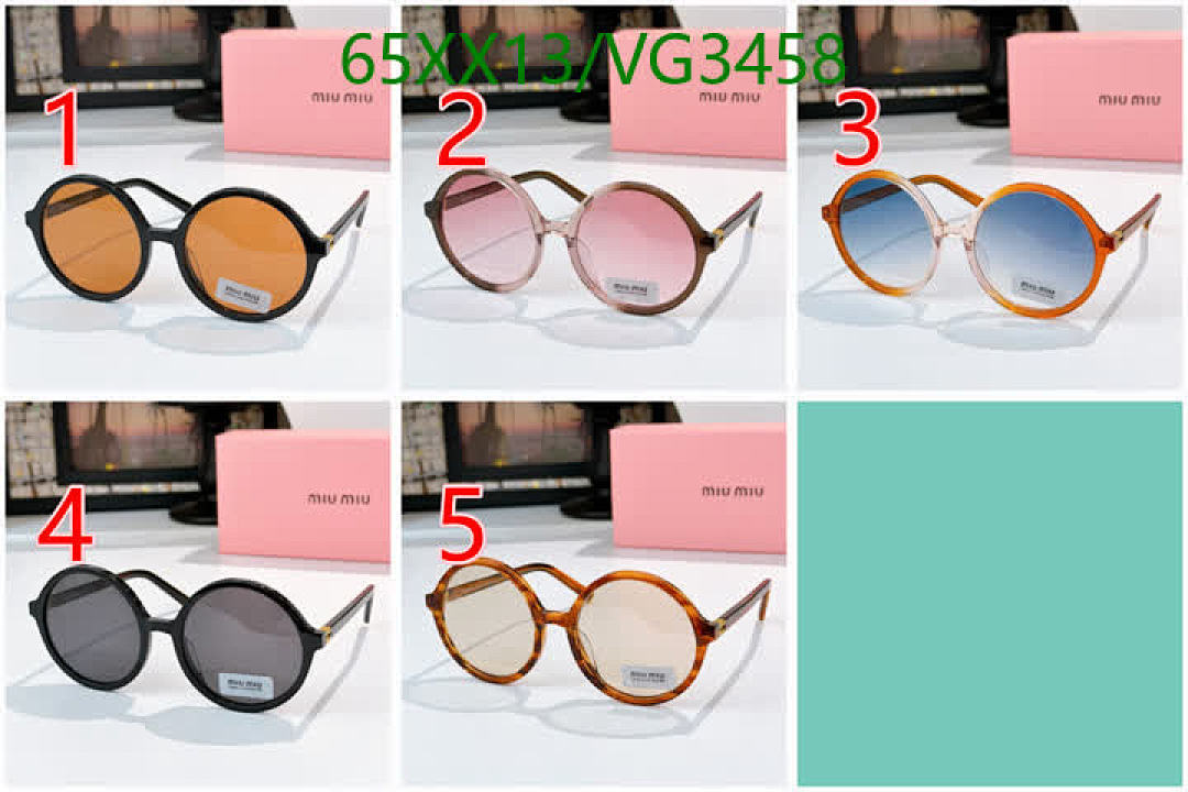 Miu Miu-Glasses Code: VG3458 $: 65USD