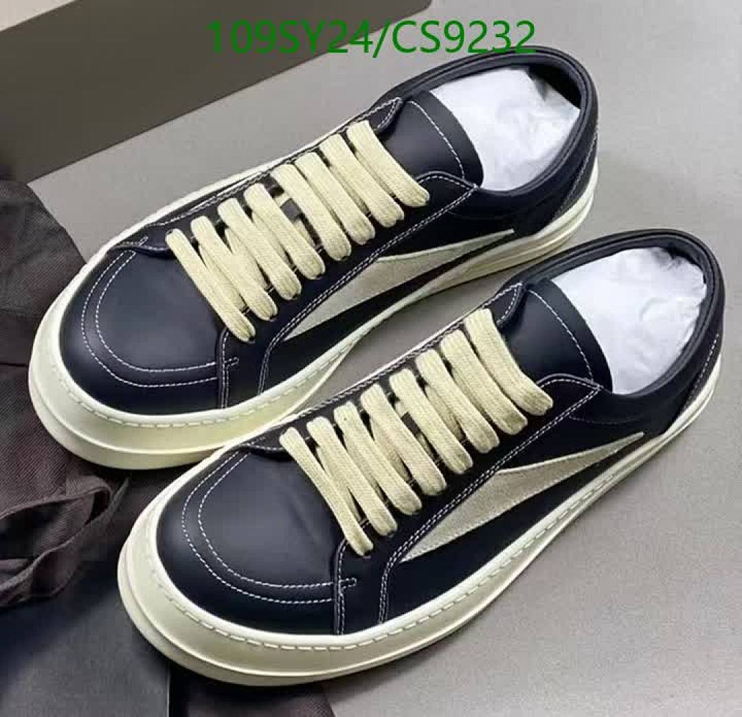 Rick Owens-Men shoes Code: CS9232 $: 109USD