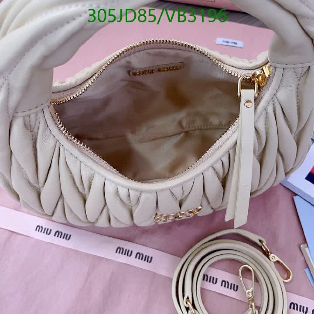 Miu Miu-Bag-Mirror Quality Code: VB3196 $: 305USD