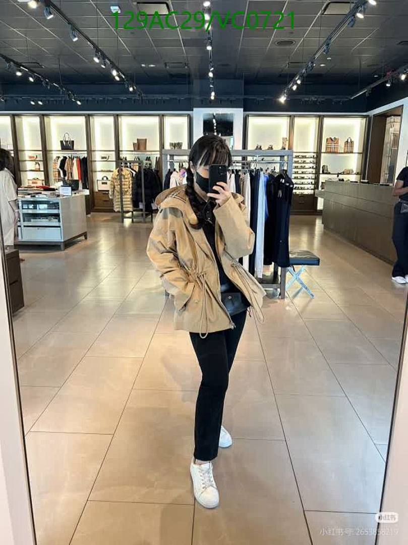 Burberry-Clothing Code: VC0721 $: 129USD