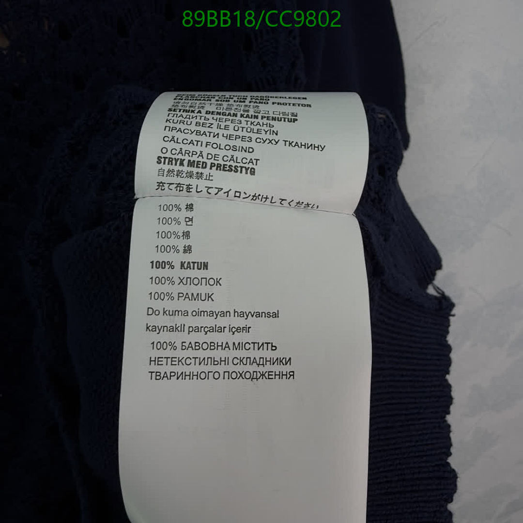 Miu Miu-Clothing Code: CC9802 $: 89USD