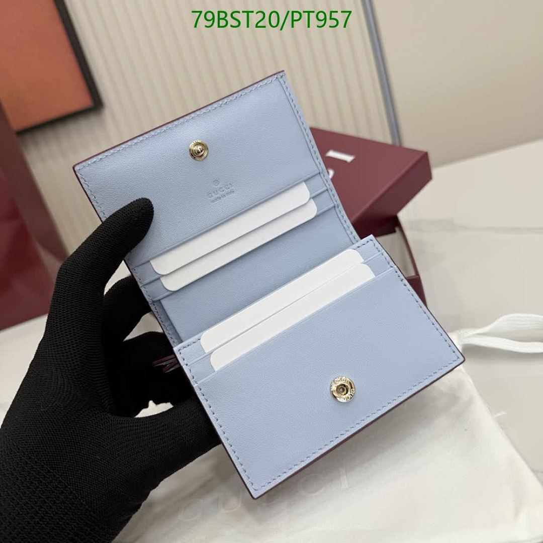 Gucci-Wallet Mirror Quality Code: PT957 $: 79USD