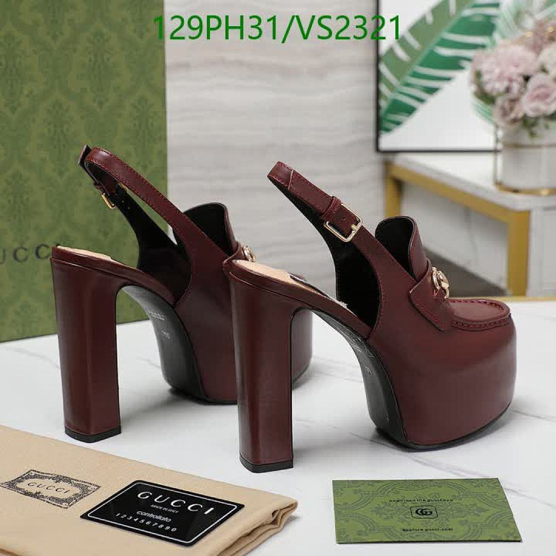 Gucci-Women Shoes Code: VS2321 $: 129USD