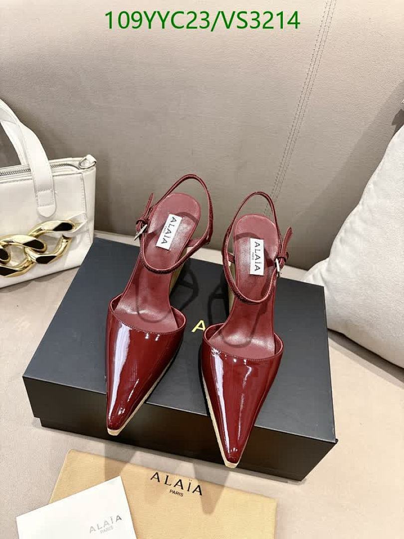 Alaia-Women Shoes Code: VS3214 $: 109USD