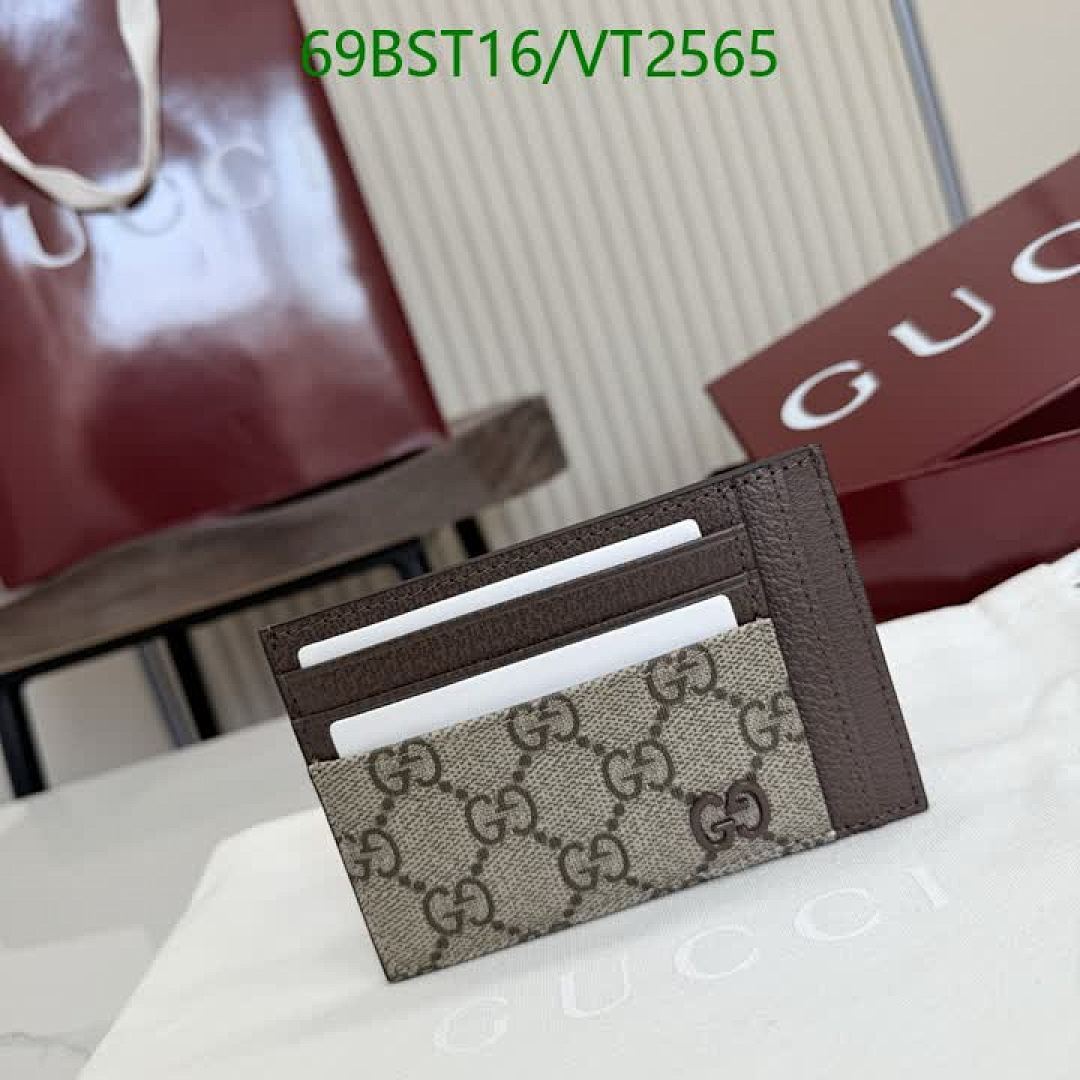 Gucci-Wallet Mirror Quality Code: VT2565 $: 69USD