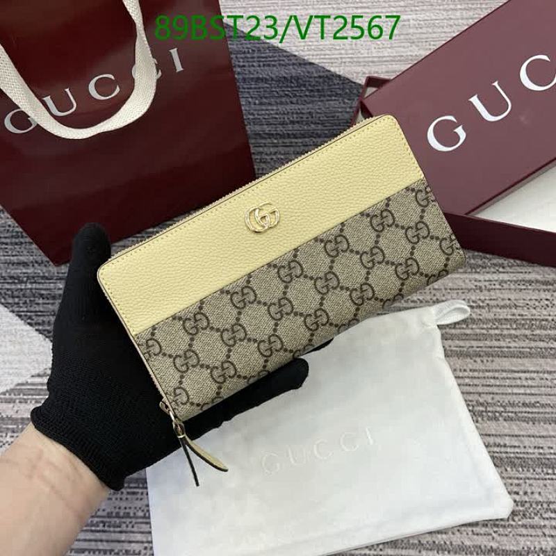 Gucci-Wallet Mirror Quality Code: VT2567 $: 89USD