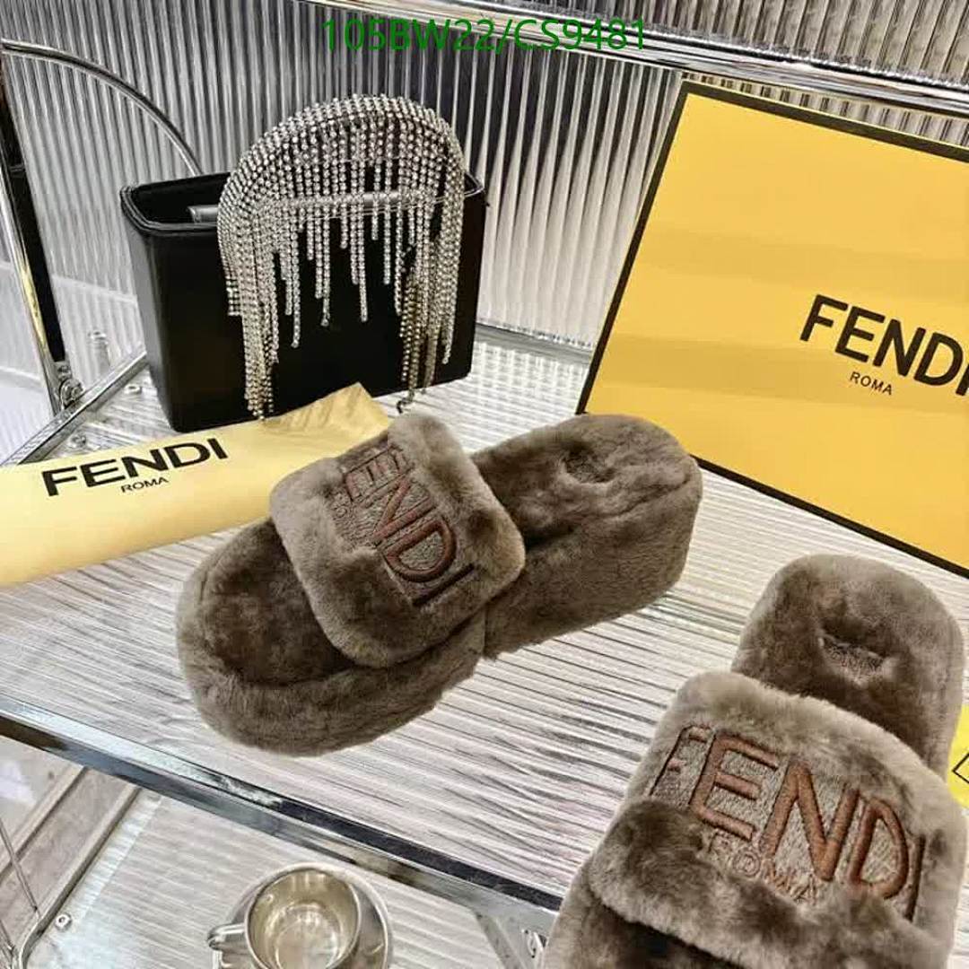 Fendi-Women Shoes Code: CS9481 $: 105USD