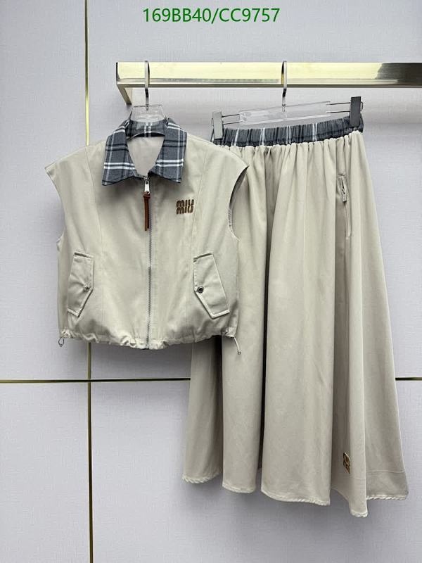 Miu Miu-Clothing Code: CC9757 $: 169USD