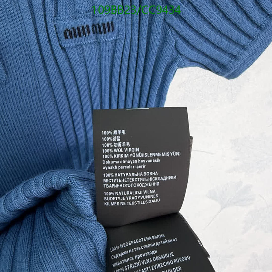 Miu Miu-Clothing Code: CC9434 $: 109USD