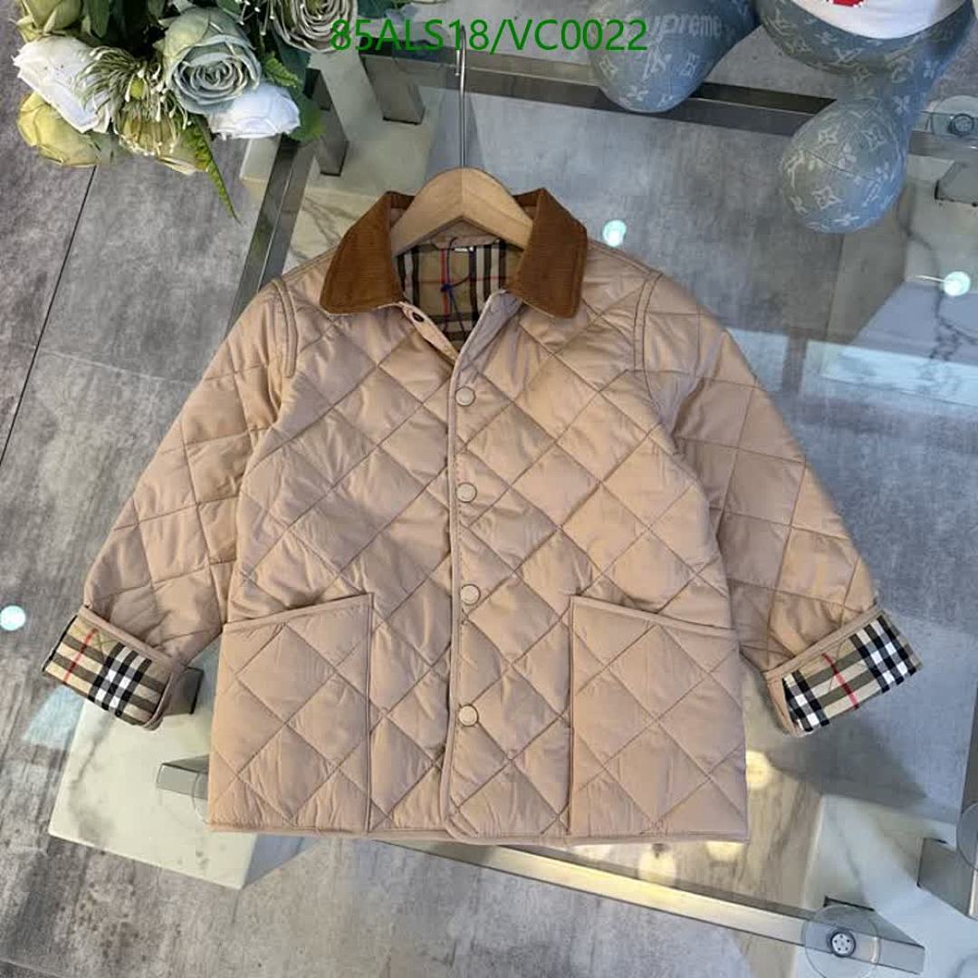 Burberry-Kids Clothing Code: VC0022 $: 85USD
