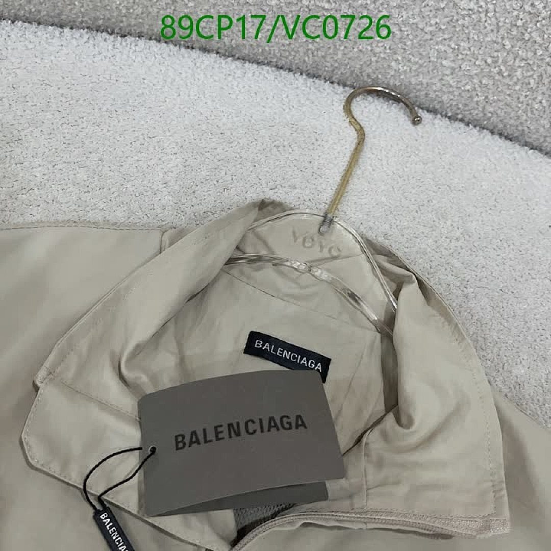 Balenciaga-Clothing Code: VC0726 $: 89USD