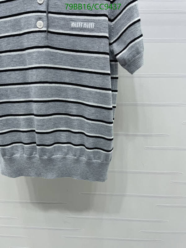 Miu Miu-Clothing Code: CC9437 $: 79USD