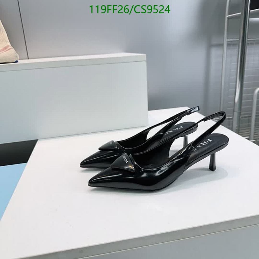 Prada-Women Shoes Code: CS9524 $: 119USD