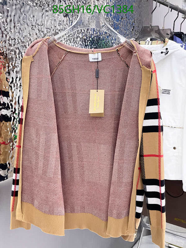 Burberry-Clothing Code: VC1384 $: 85USD