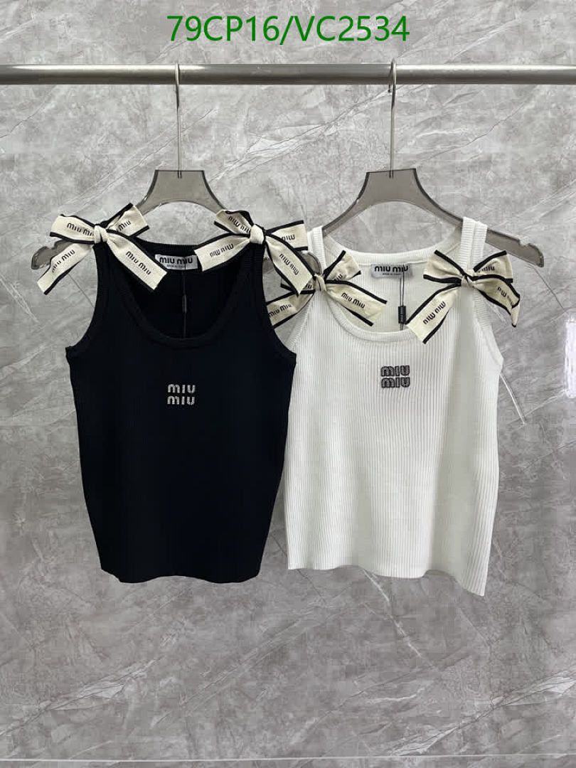 Miu Miu-Clothing Code: VC2534 $: 79USD