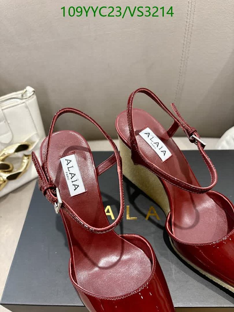 Alaia-Women Shoes Code: VS3214 $: 109USD