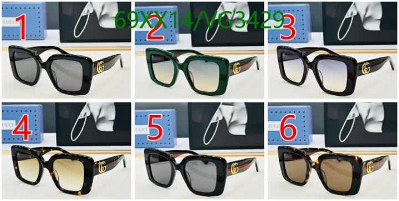 Gucci-Glasses Code: VG3429 $: 69USD