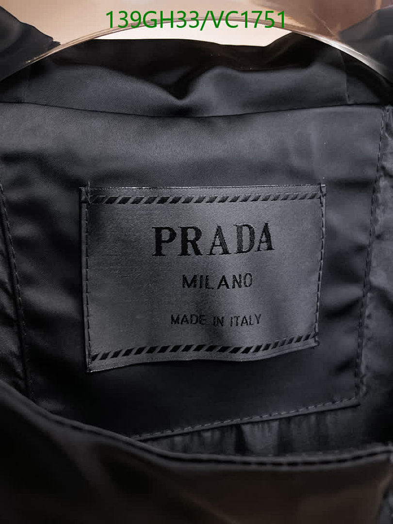 Prada-Clothing Code: VC1751 $: 139USD