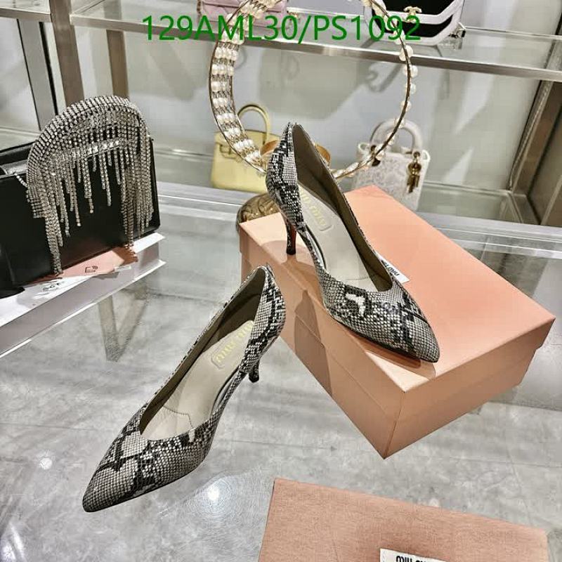 Miu Miu-Women Shoes Code: PS1092 $: 129USD