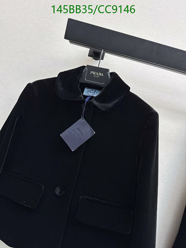 Prada-Clothing Code: CC9146 $: 145USD