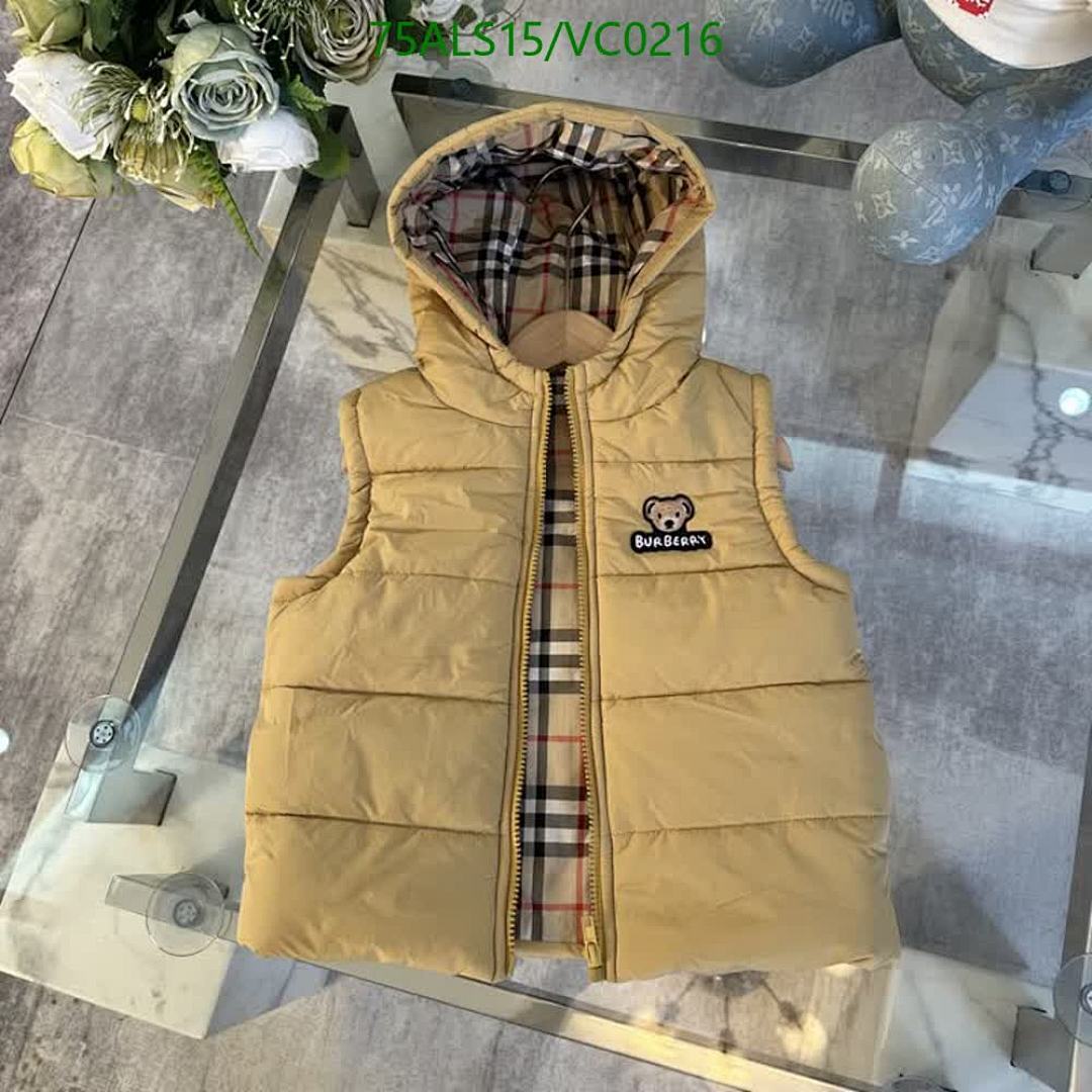 Down Jacket-Kids Clothing Code: VC0216 $: 75USD