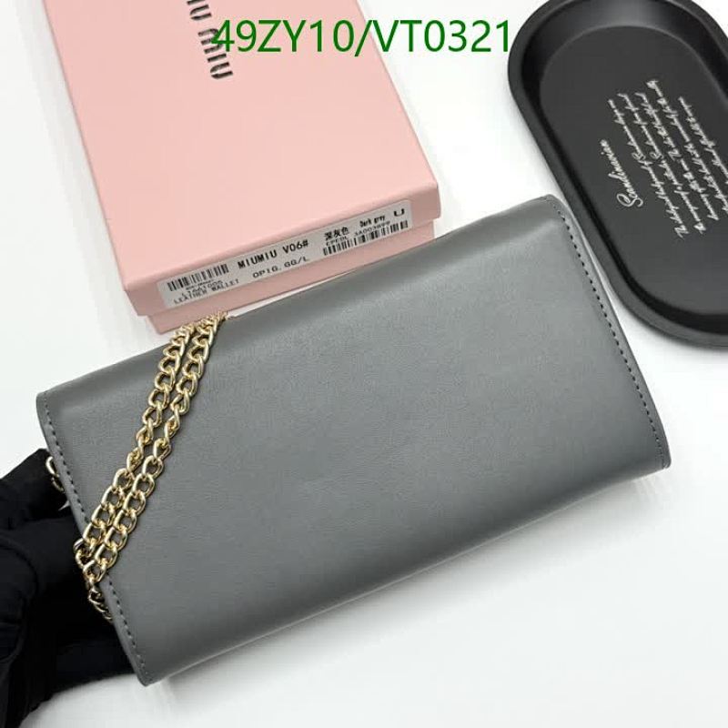 Miu Miu-Wallet-4A Quality Code: VT0321 $: 49USD