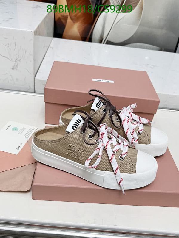 Miu Miu-Women Shoes Code: CS9299 $: 89USD