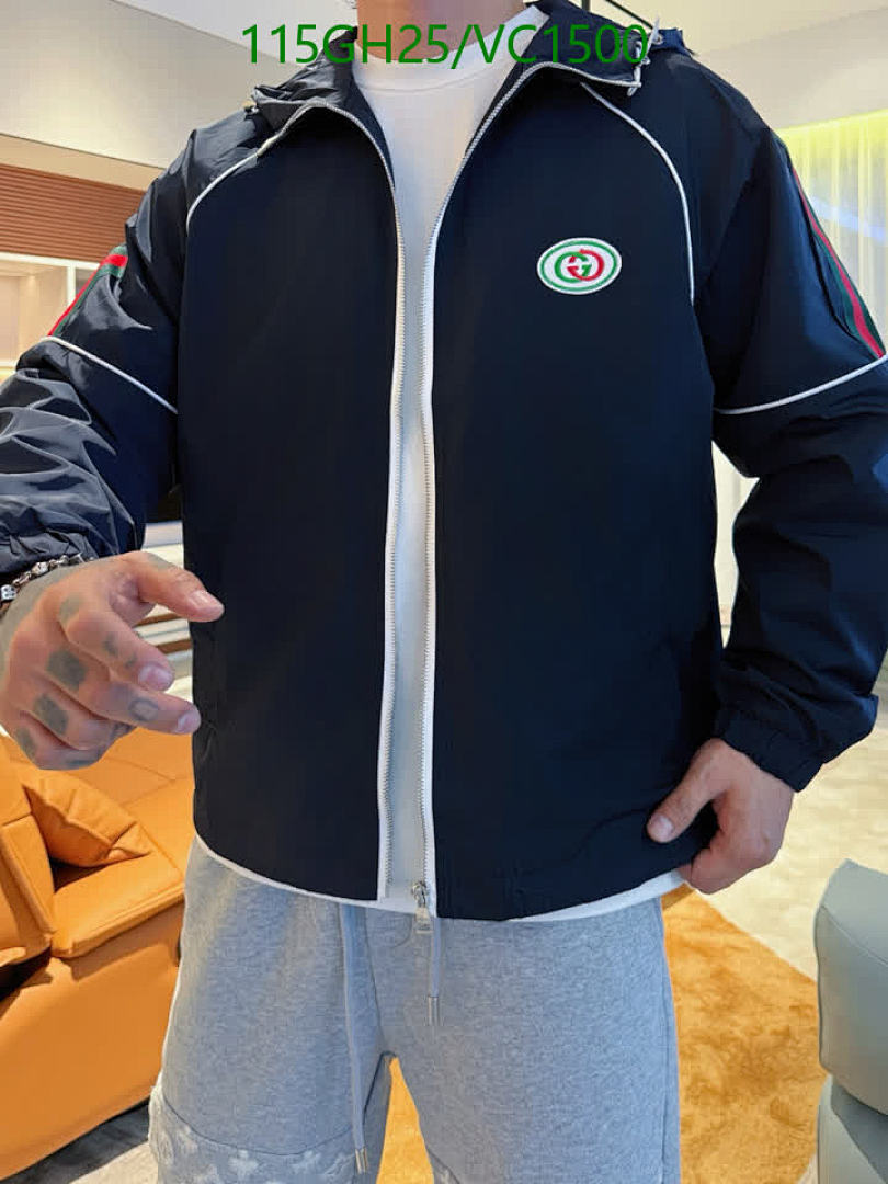 Gucci-Clothing Code: VC1500 $: 115USD