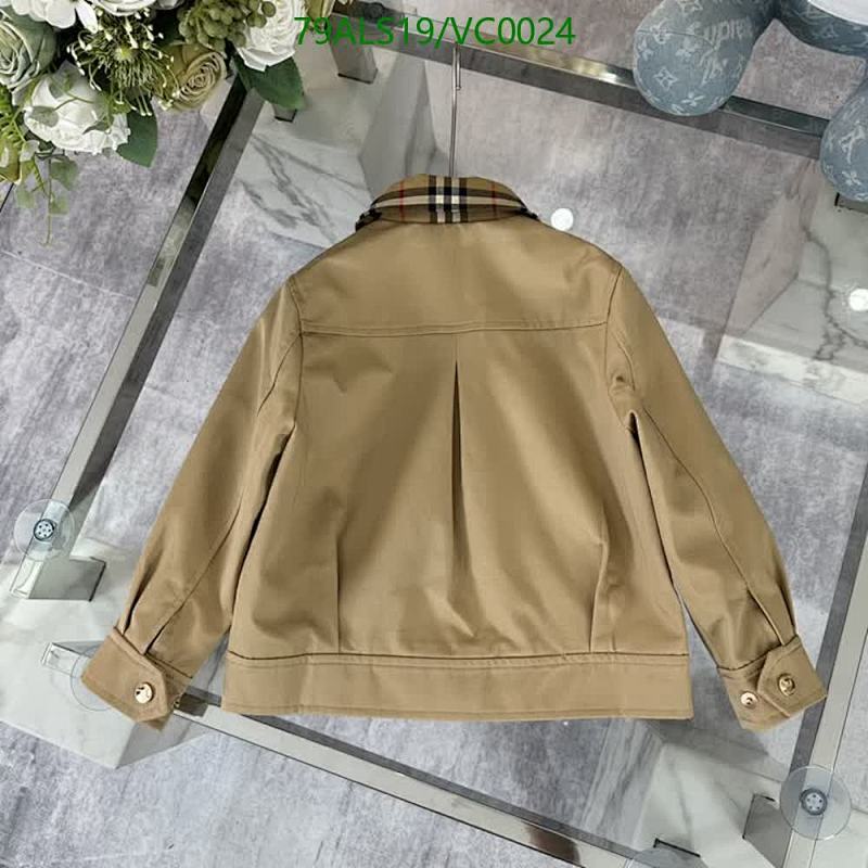 Burberry-Kids Clothing Code: VC0024 $: 79USD