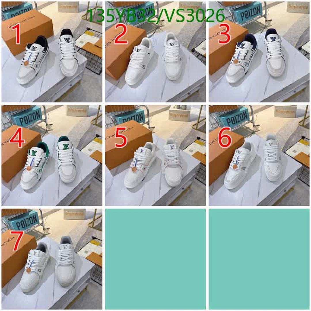 LV-Men shoes Code: VS3026 $: 135USD