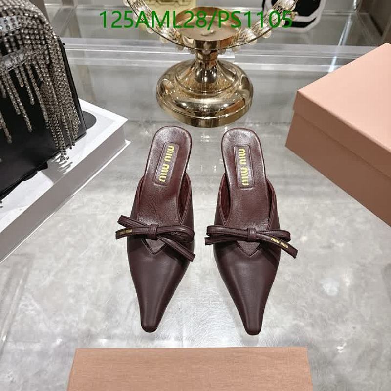 Miu Miu-Women Shoes Code: PS1105 $: 125USD