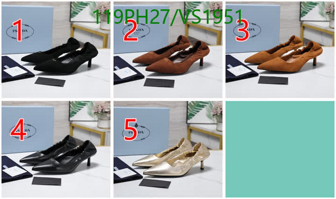 Prada-Women Shoes Code: VS1951 $: 119USD