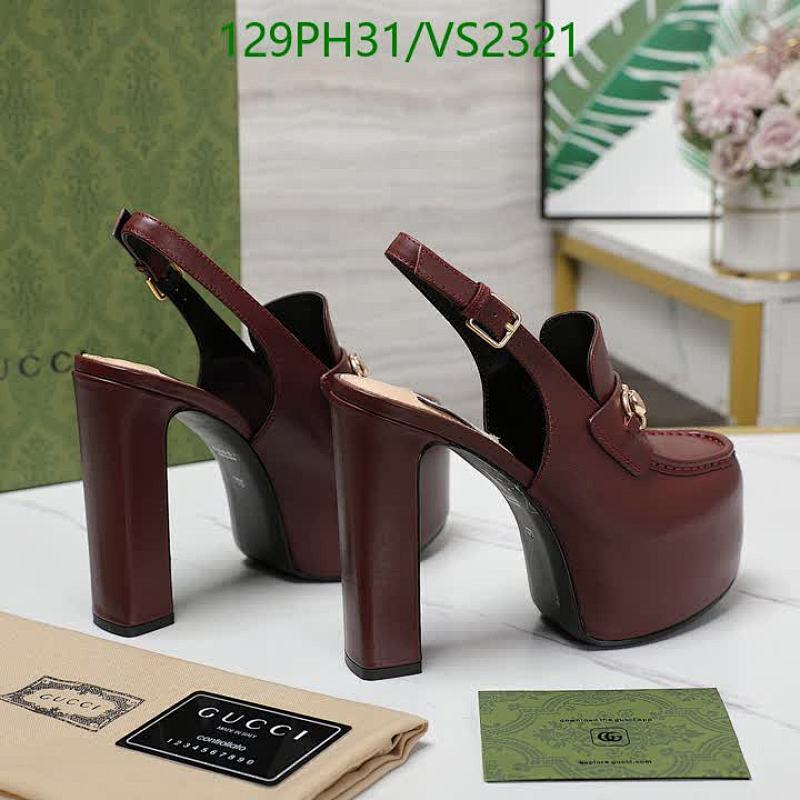 Gucci-Women Shoes Code: VS2321 $: 129USD