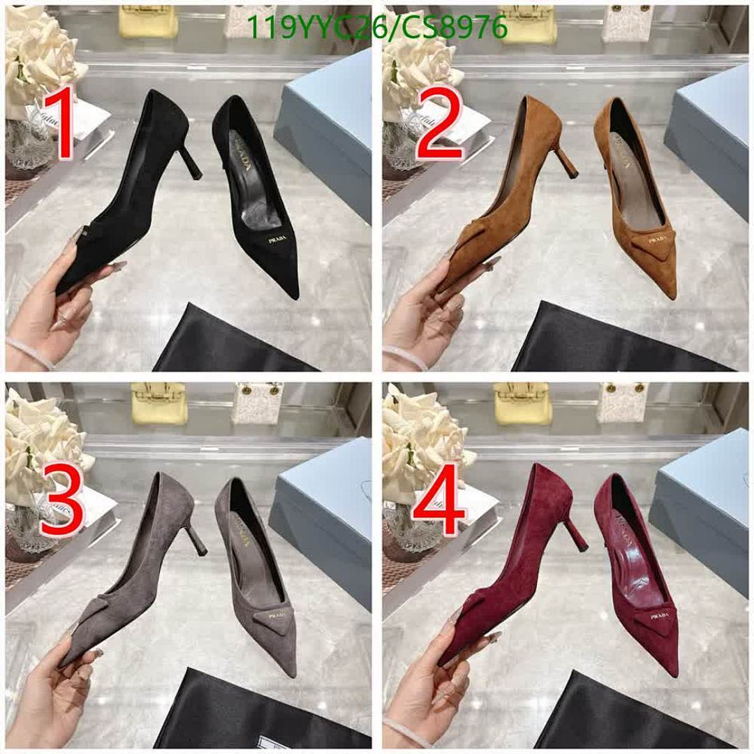 Prada-Women Shoes Code: CS8976 $: 119USD