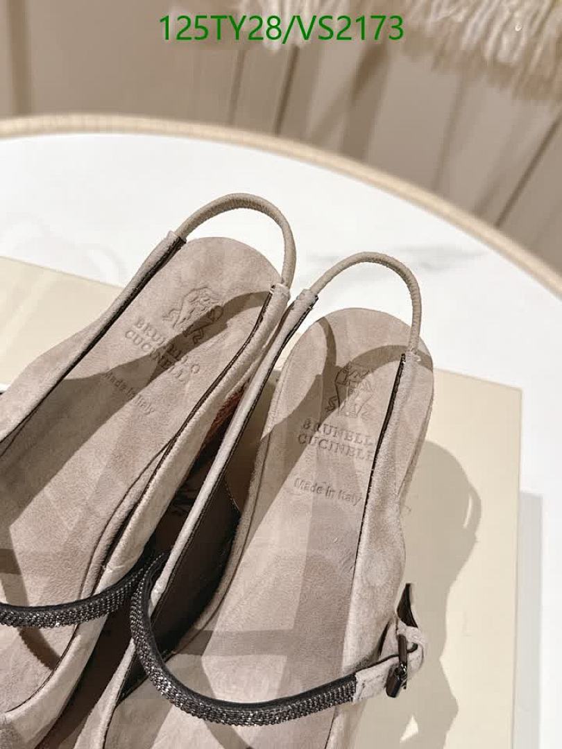 Brunello Cucinelli-Women Shoes Code: VS2173 $: 125USD