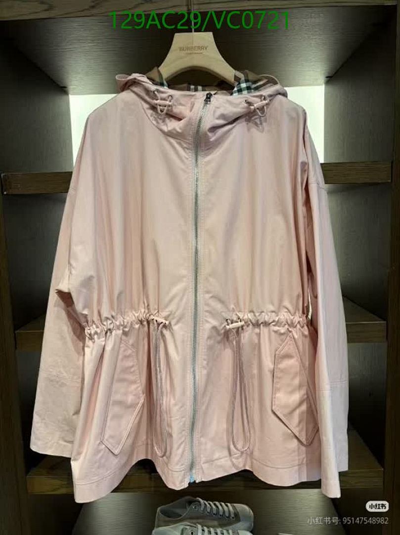 Burberry-Clothing Code: VC0721 $: 129USD