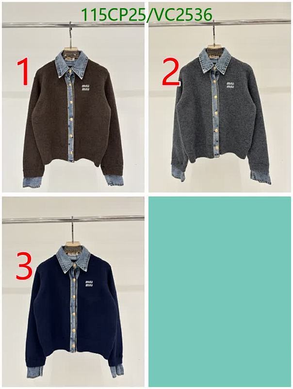 Miu Miu-Clothing Code: VC2536 $: 115USD