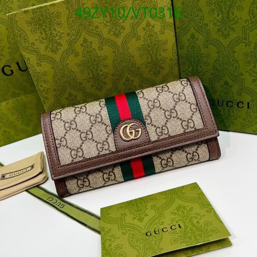 Gucci-Wallet-4A Quality Code: VT0316 $: 49USD