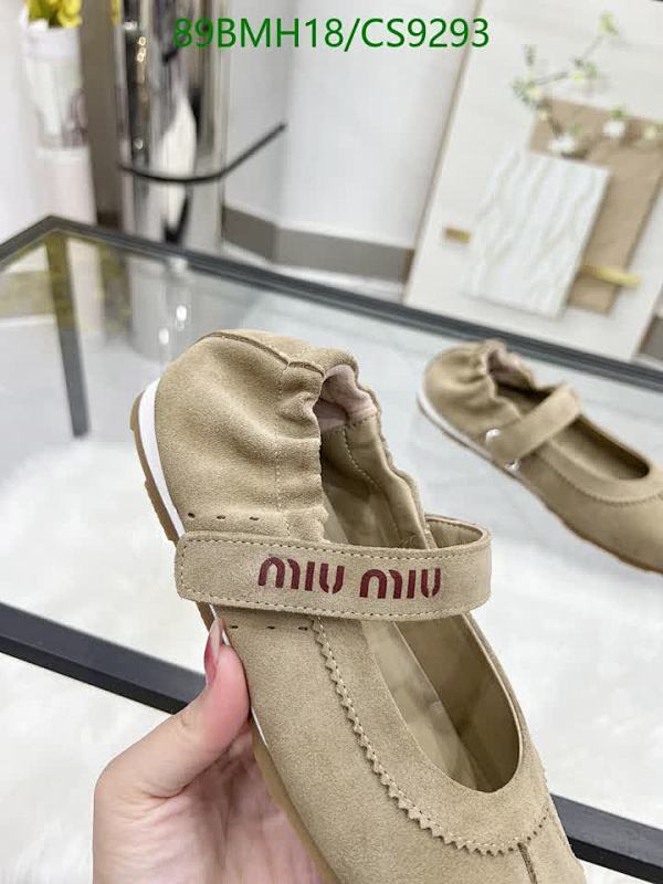 Miu Miu-Women Shoes Code: CS9293 $: 89USD