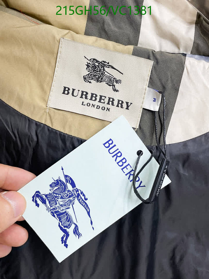 Burberry-Clothing Code: VC1381 $: 215USD