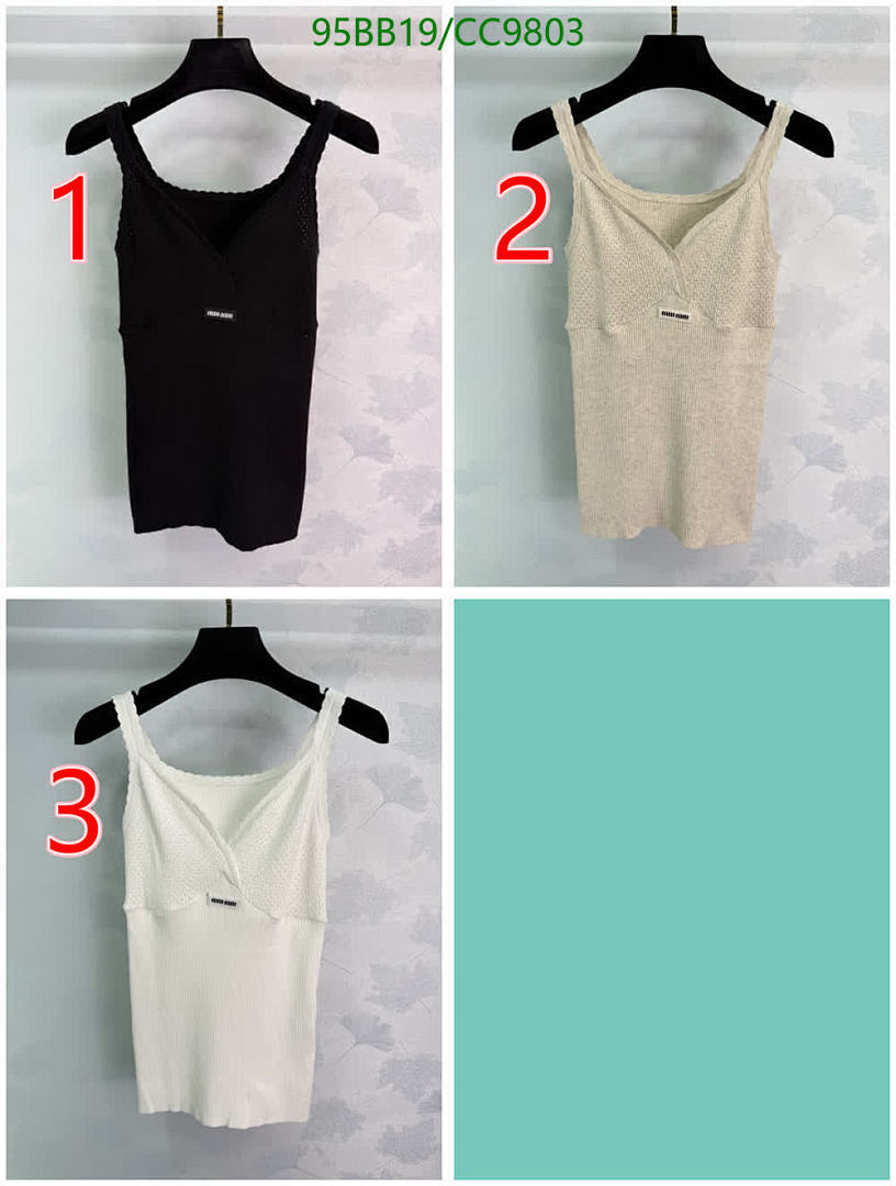 Miu Miu-Clothing Code: CC9803 $: 95USD