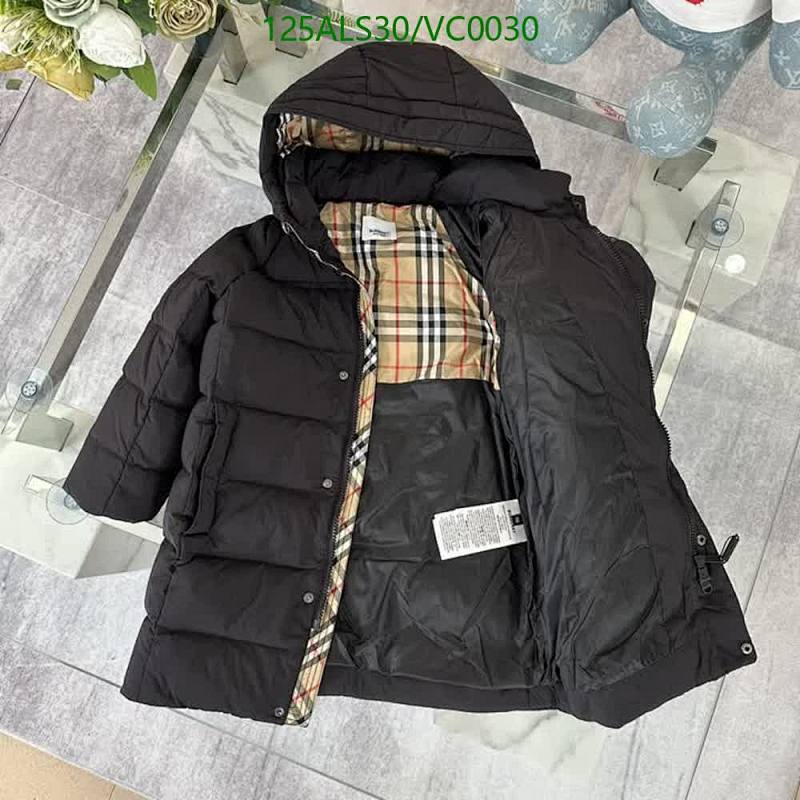 Burberry-Kids Clothing Code: VC0030 $: 125USD
