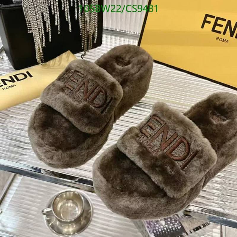 Fendi-Women Shoes Code: CS9481 $: 105USD
